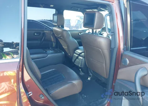 2018 Nissan Armada Platinum z USA, uszkodzony, nr VIN JN8AY2NEXJ9734983